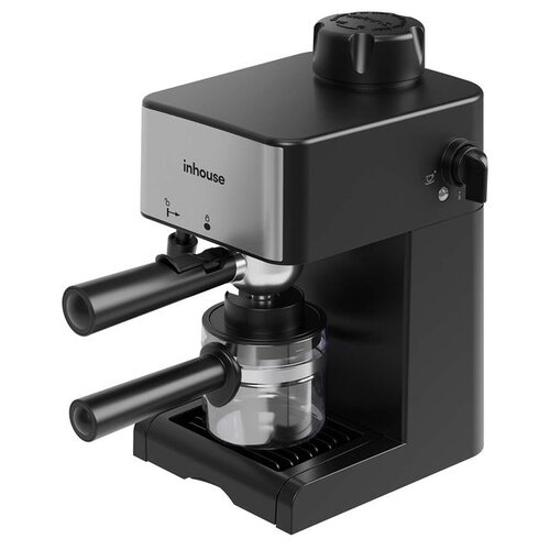 Кофеварка рожковая inhouse ICM 0401BK 302000₽
