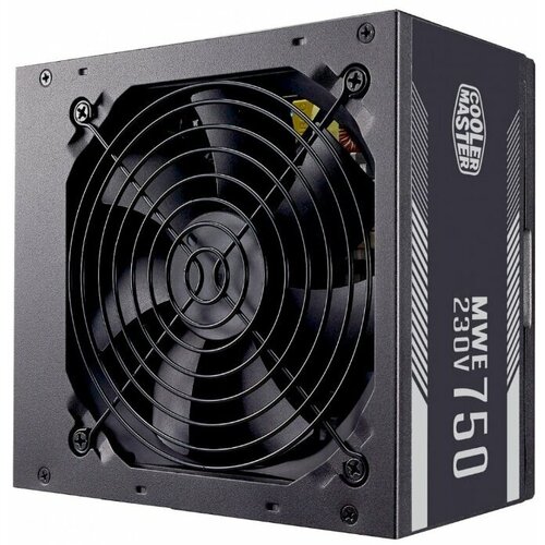 Cooler Master Блок питания 750Вт Cooler Master MWE White 750 MPE-7501-ACABW-EU ATX12V V2.52 (24+4/8+6/8+8pin, вентилятор d120мм) + кабель питания (ret)