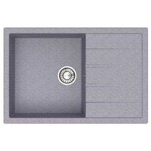 Кухонная мойка GLANZ J-161-35 цвет: тёмно-серый