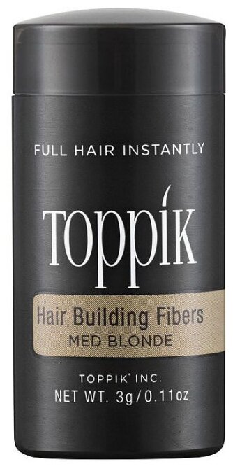 Toppik Загуститель волос Hair Building Fibers, Medium Blonde, 3 г