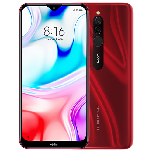 фото Смартфон Xiaomi Redmi 8 3/32GB рубиново-красный