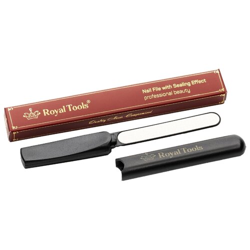 Пилочка для ногтей с запаивающим эффектом Royal Tools Nail File With Sealing Effect (универсальная)