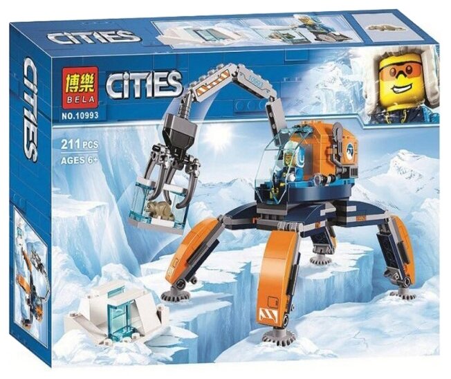 Конструктор Сити Арктика "Арктический вездеход" 02108 (City 60192) 224 детали