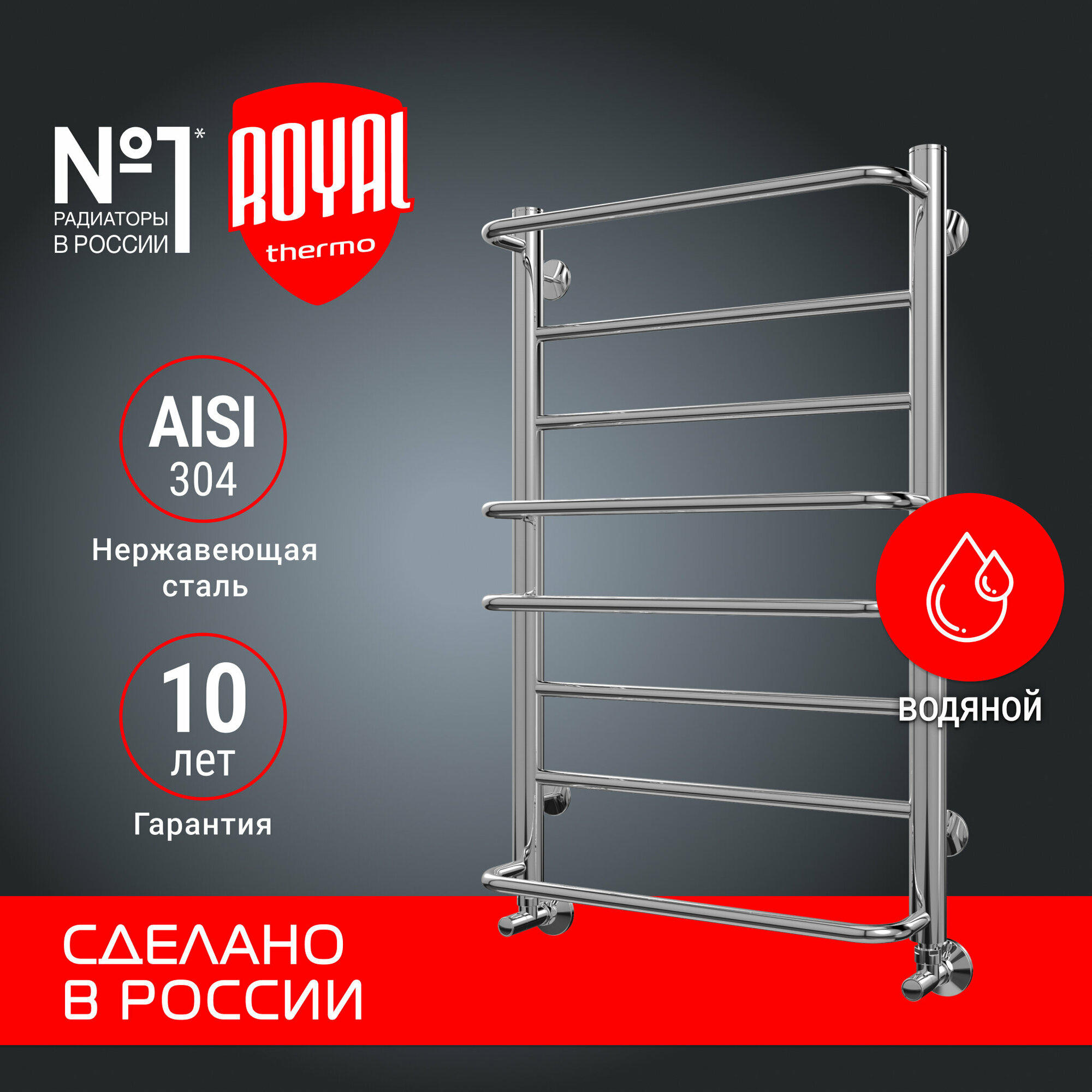 Полотенцесушитель Royal Thermo Микс П8 500х796