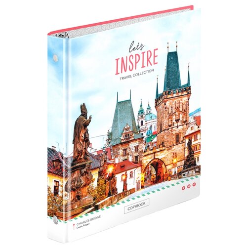 фото Artspace тетрадь на кольцах путешествия. let`s inspire тк160_27840, клетка, 160 л.