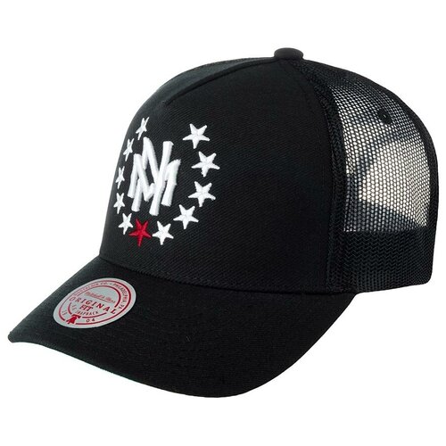 фото Бейсболка mitchell ness hhss4223-mnnyypppblck, размер one