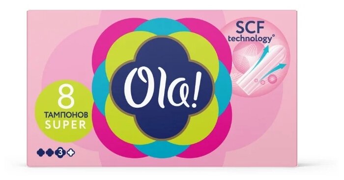  Ola! TAMPONS SUPER   8 .