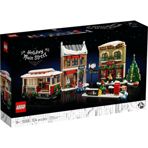 конструктор lego 10263 creator expert winter fire station зимняя пожарная станция Конструктор LEGO Creator 10308 Зимняя деревня