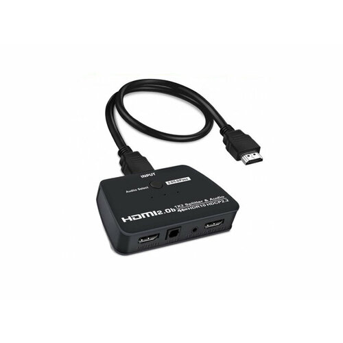 Сплиттер KS-is HDMI 1x2 KS-745 hdmi разветвитель сплиттер mypads 1x2 ultrahd зарядное устройство