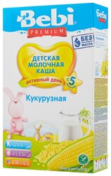 Каша Bebi молочная кукурузная, с 5 месяцев, 200 г