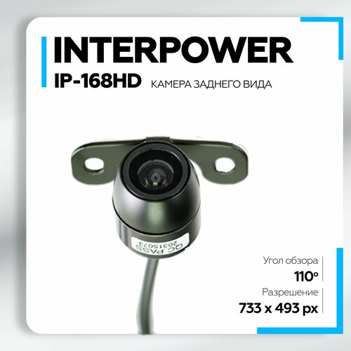 Камера заднего вида Interpower IP-168 AHD