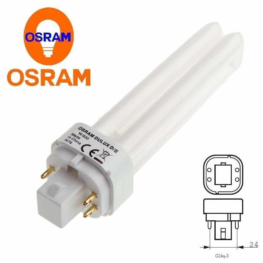 Лампа энергосберегающая Osram - фото №7