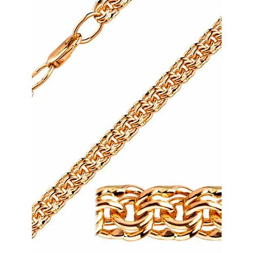 Браслет-цепочка AZADE красное золото 585 проба длина 18 см красный 32704₽