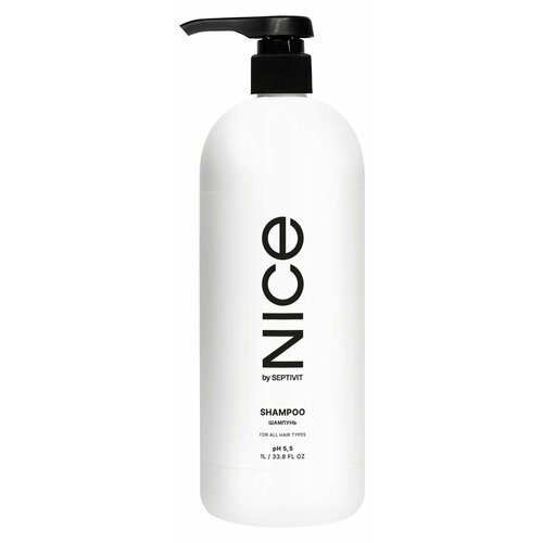 Шампунь NICE by SEPTIVIT 2 в 1 мужской Black Pepper 1л