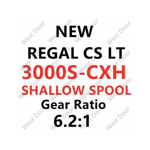 DAIWA REGAL CS LT безынерционная катушка для спиннинга, 3000S-CXH