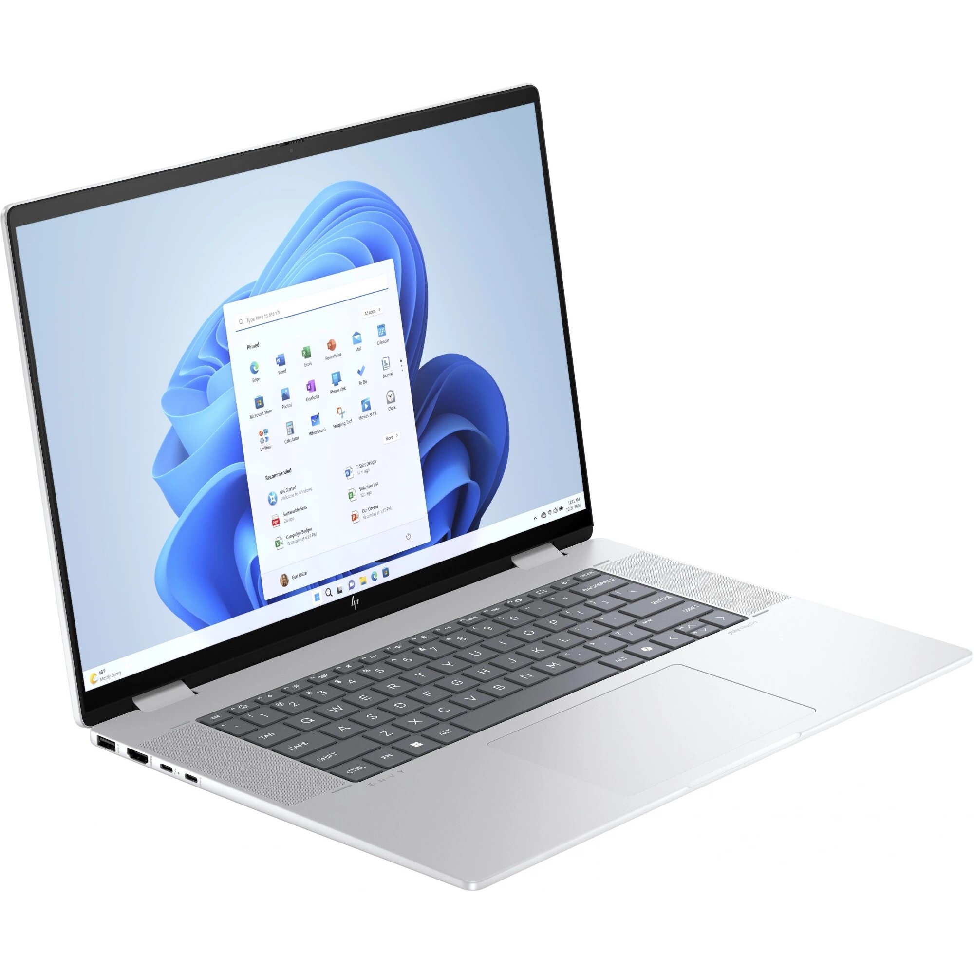 Ноутбук HP Envy x360 16-ac0013dx, 16", IPS, Intel Core Ultra 5 125U ...
