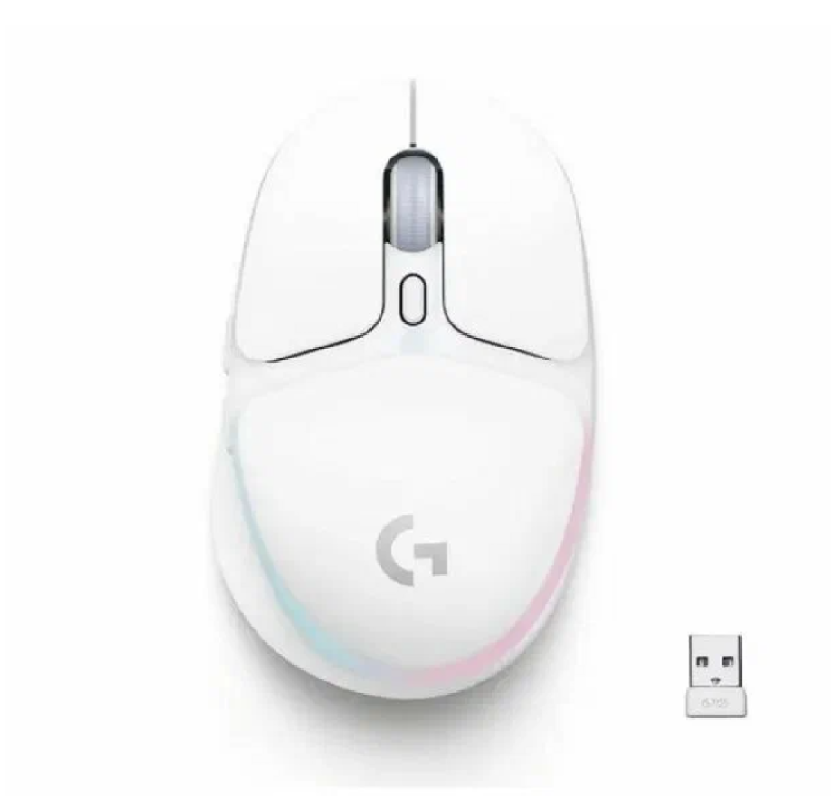 Мышь Logitech G705 белый оптическая (8200dpi) беспроводная (6but)