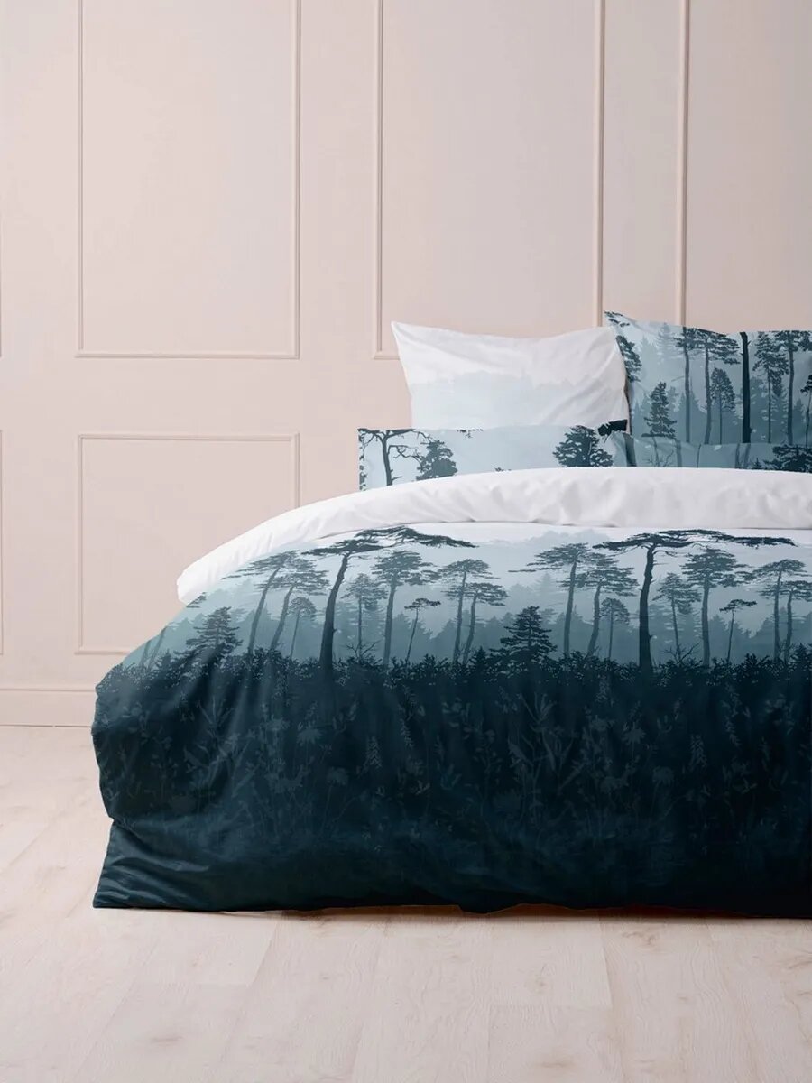 Постельное белье Евро Поплин — фото 1