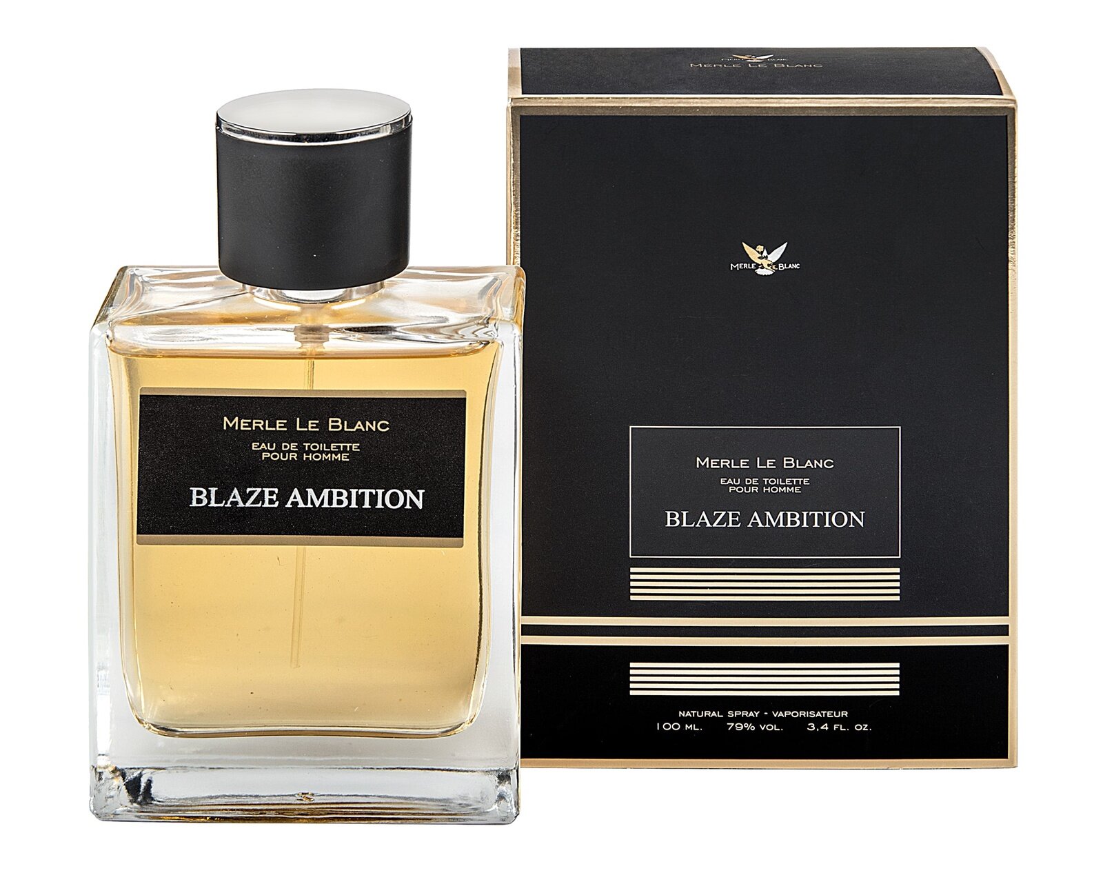 Туалетная вода мужская BLAZE AMBITION от Merle Blanc парфюм для мужчин 100 мл.