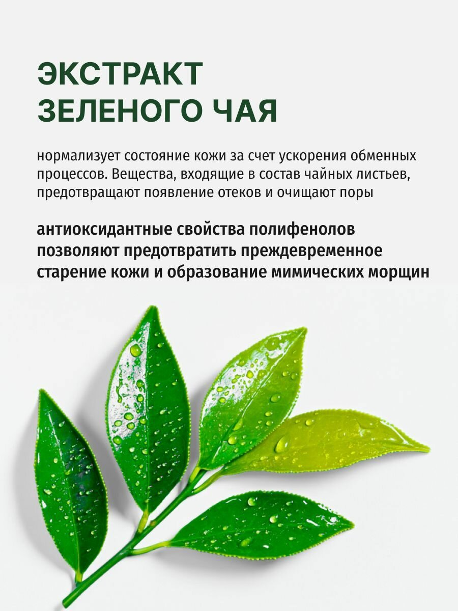 Lebelage Пенка для умывания, для снятия остатков макияжа, для ухода за кожей лица, шеи и зоны декольте с экстрактом зеленого чая, корейская косметика. 100 мл — фото 1
