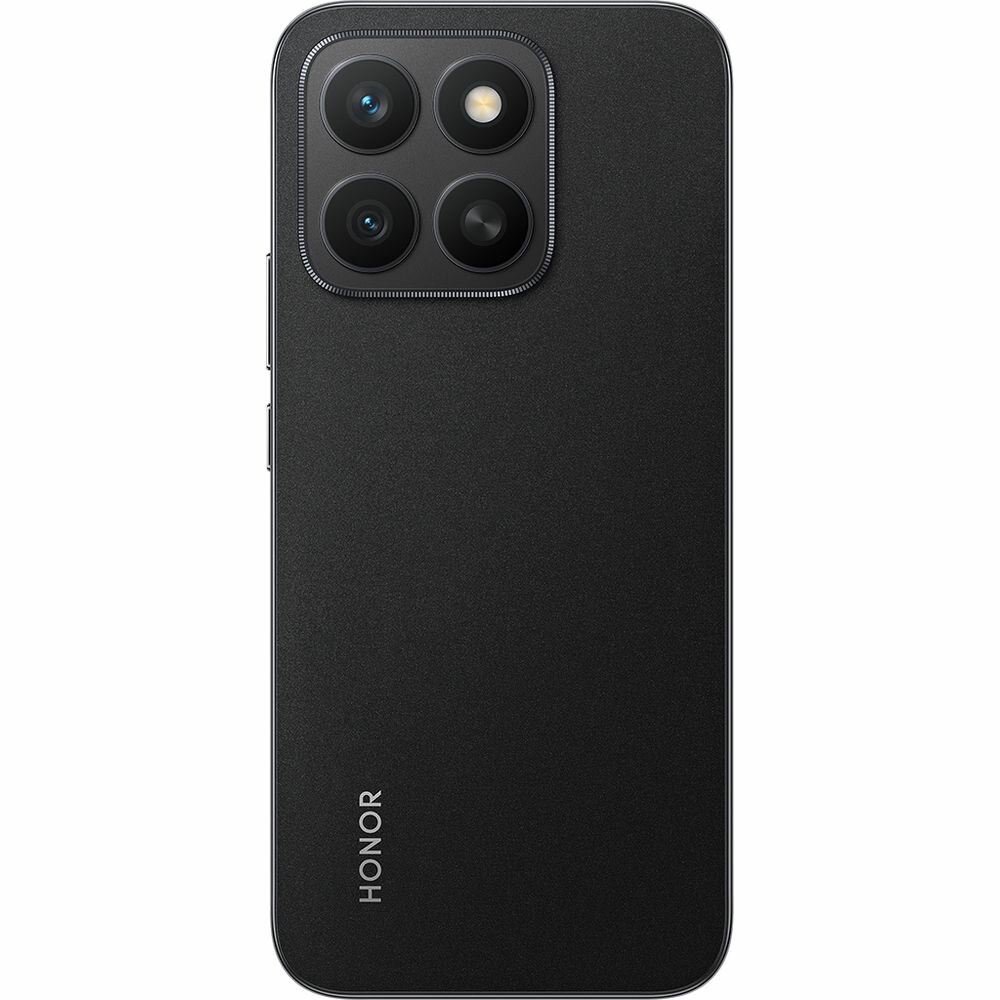 Смартфон Honor X8C, 6 ГБ ОЗУ, 128ГБ ПЗУ, NFC, Android 15, черный — фото 1