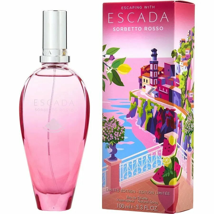 Туалетная вода Escada Sorbetto Rosso Limited Edition женская 100 мл
