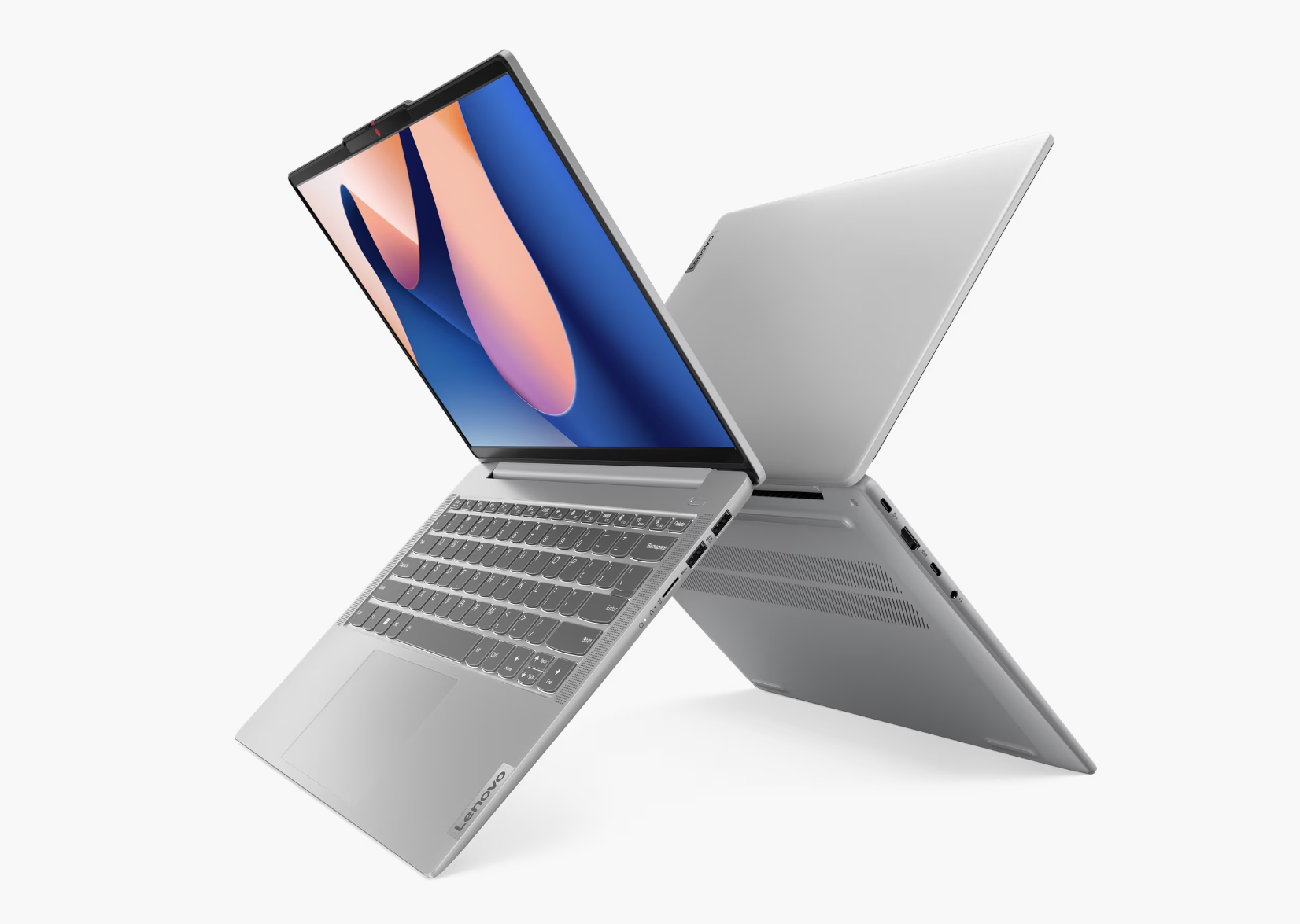 14" Ноутбук Lenovo IdeaPad Slim 5 Gen 8, WUXGA (1920x1200) IPS, Intel Core i5-12450H (4.2 ГГц), RAM 16 ГБ LPDDR5, SSD 512 ГБ, Intel UHD Graphics, Windows 11 Pro + Office 2021 Pro Plus, Металл, Русская раскладка — фото 1