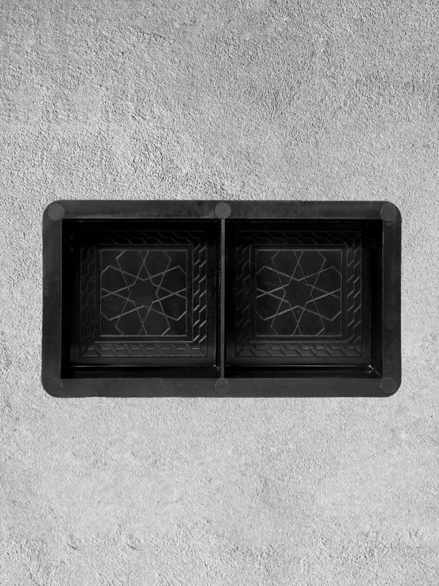 Формы для тротуарной плитки "Оскар" . Набор из 10 больших и 5 малых — фото 1