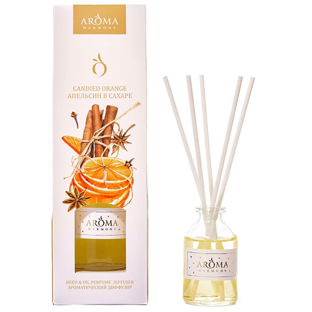 Аромадиффузор Aroma Harmony Апельсин в сахаре 50 мл