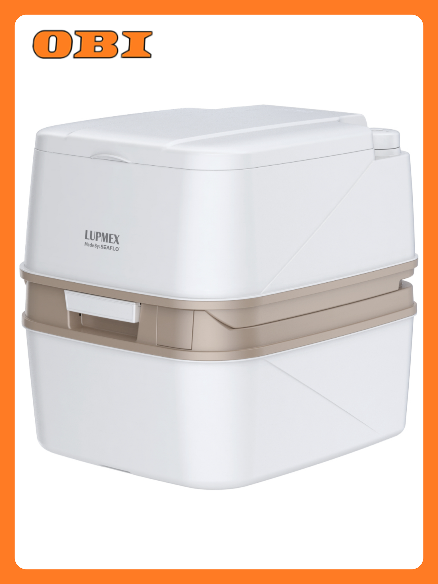 Биотуалет Lupmex 79123 2 бака водный смыв поршневой механизм