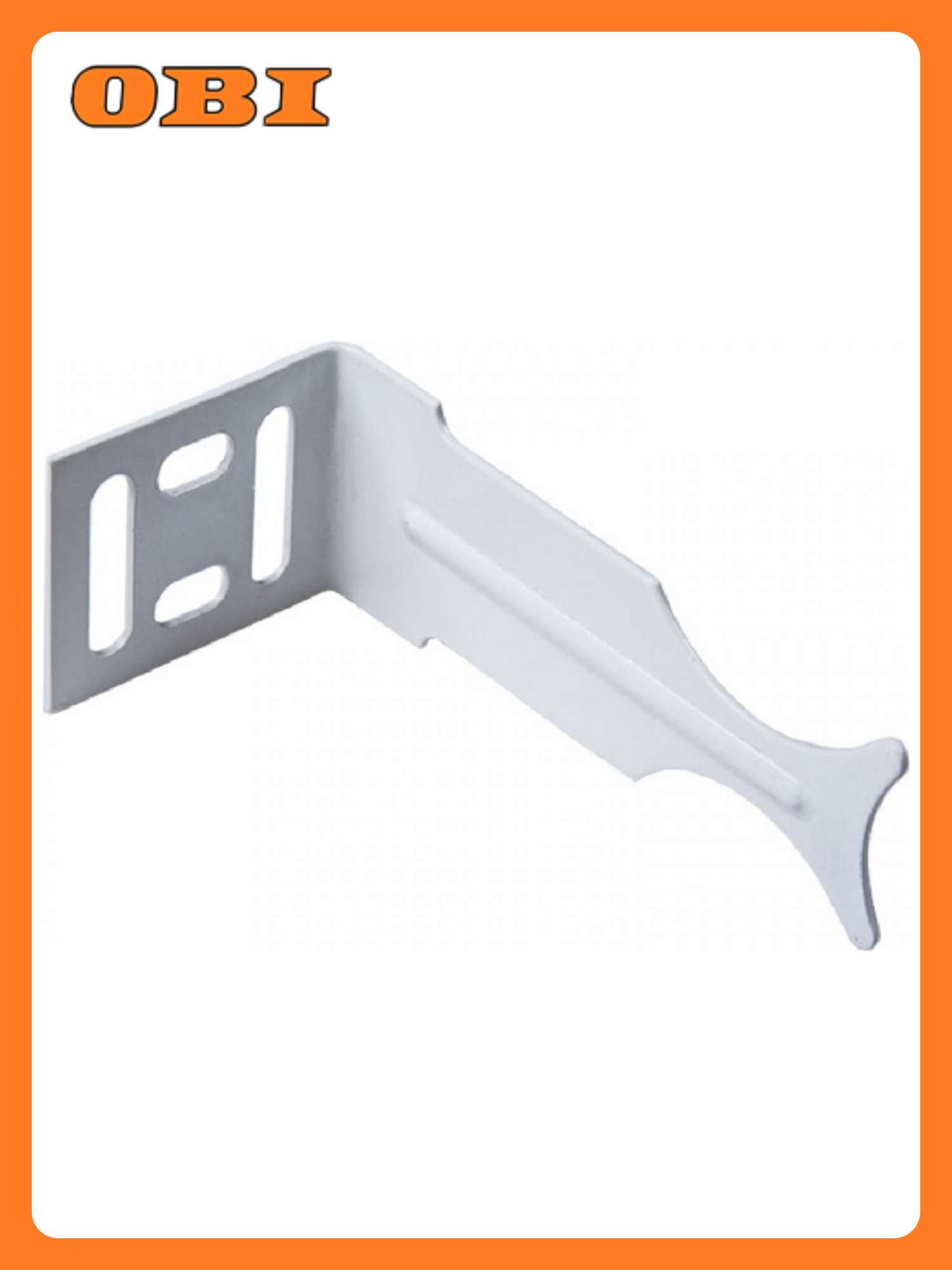 Кронштейн для радиатора MasterProf угловой универсальный усиленный белый