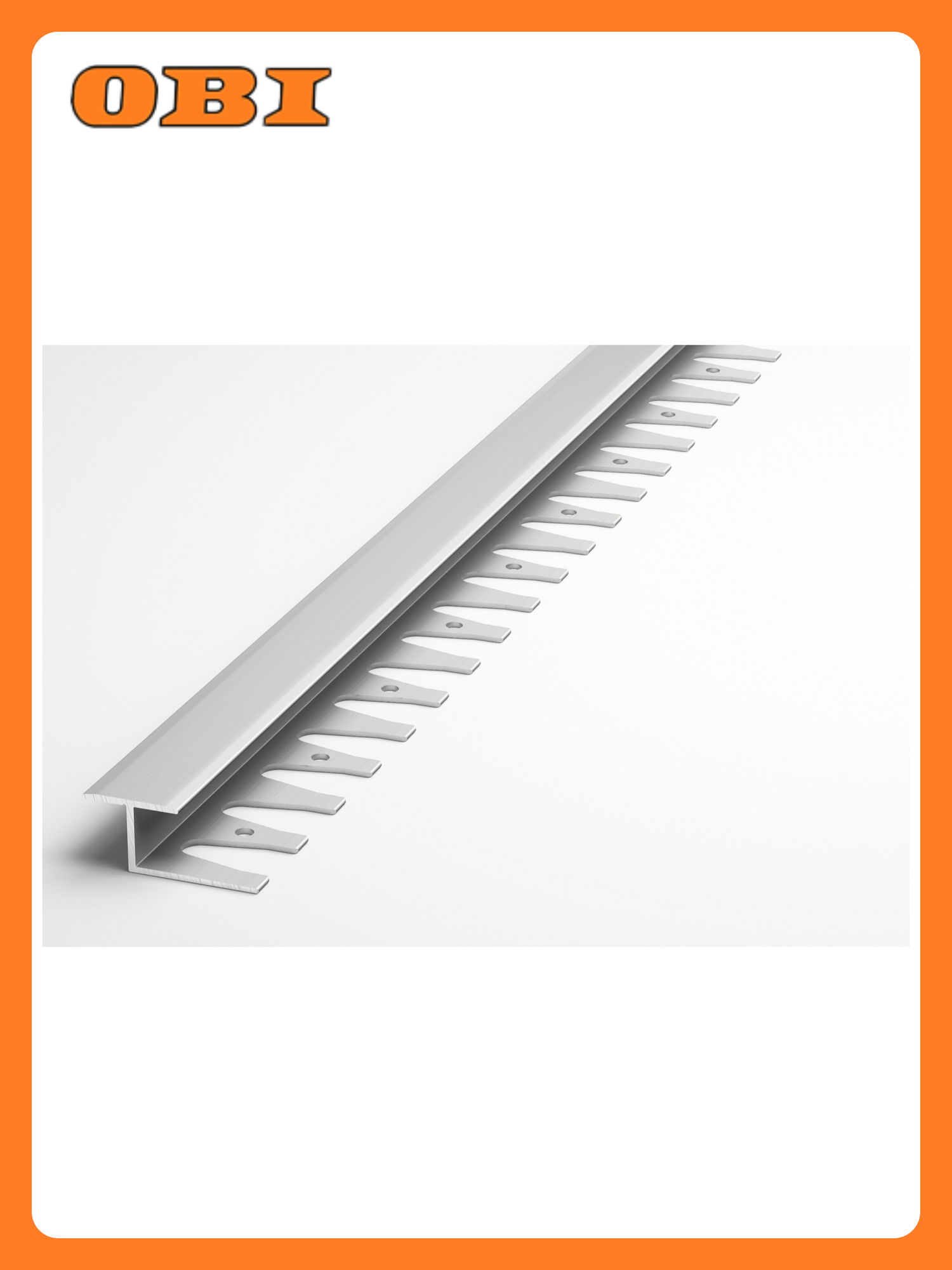 Профиль гнущийся Лука алюминиевый Т-образный 2700x16x10 мм 1шт