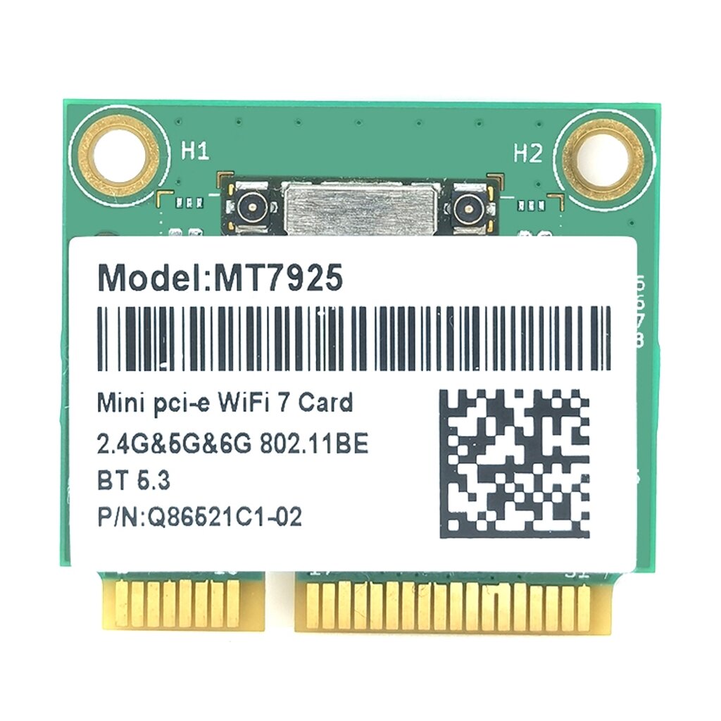 Адаптер WiFi7 MT7925 Bluetooth-совместимая Сетевая карта 5.3 2.4G / 5G /6G