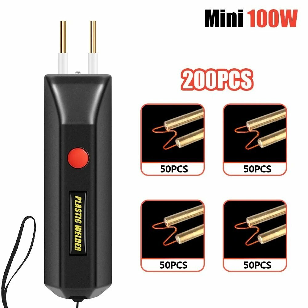 2024 Новый набор для сварки пластика мощностью 100 Вт горячий степлер сделай сам для ремонта большинства автомобильных бамперов