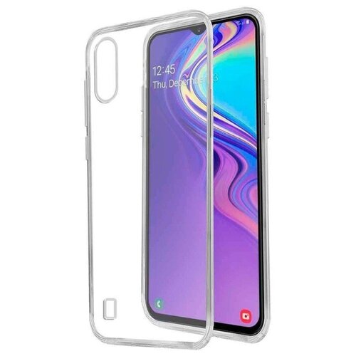 Чехол силиконовый для Samsung Galaxy A10 прозрачный