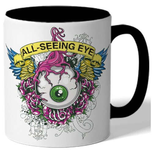 фото Кружка all-seeing eye , всевидящее око drabs
