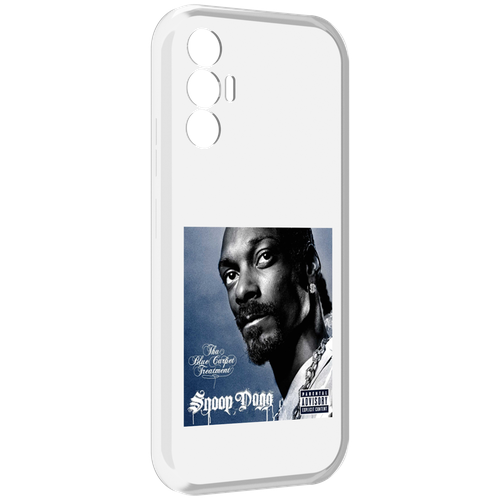 Чехол MyPads Snoop Dogg THA BLUE CARPET TREATMENT для Tecno Pova 3 задняя-панель-накладка-бампер