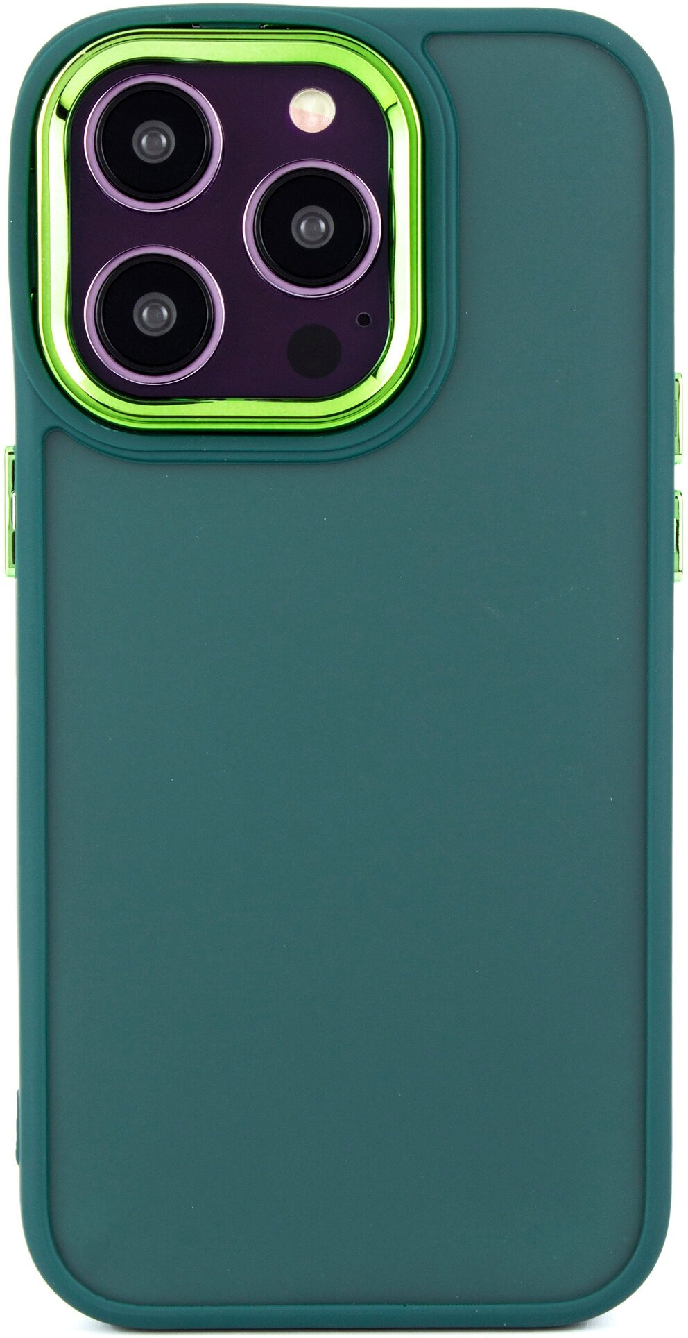 Чехол My Choice Creative для iPhone 14 pro max (айфон 14 про макс), зеленый