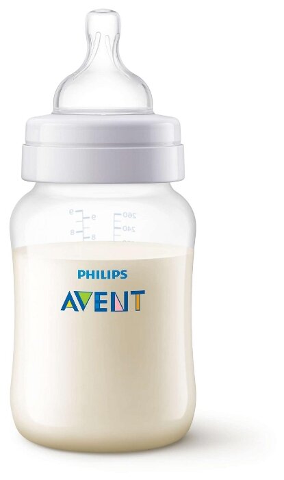 Philips AVENT Бутылочка полипропиленовая Anti-colic SCF813/17, 260 мл с 1 мес.