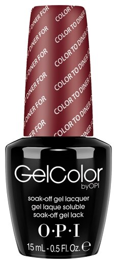 OPI GELCOLOR Гель лак Color To Diner For T25