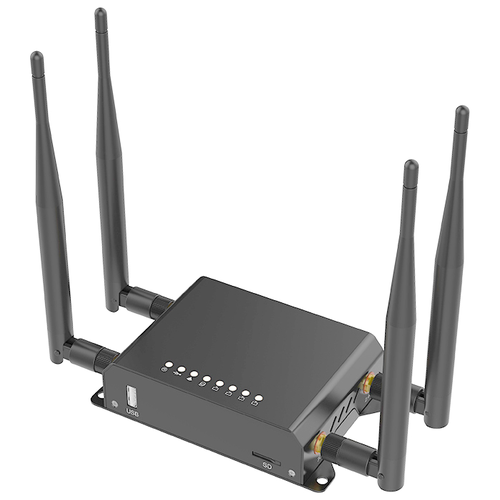 Роутер 3G/4G-WiFi ZBT WE826-T2 с mPCI-модемом Quectel EP06-E с агрегацией до 300 мбит/с