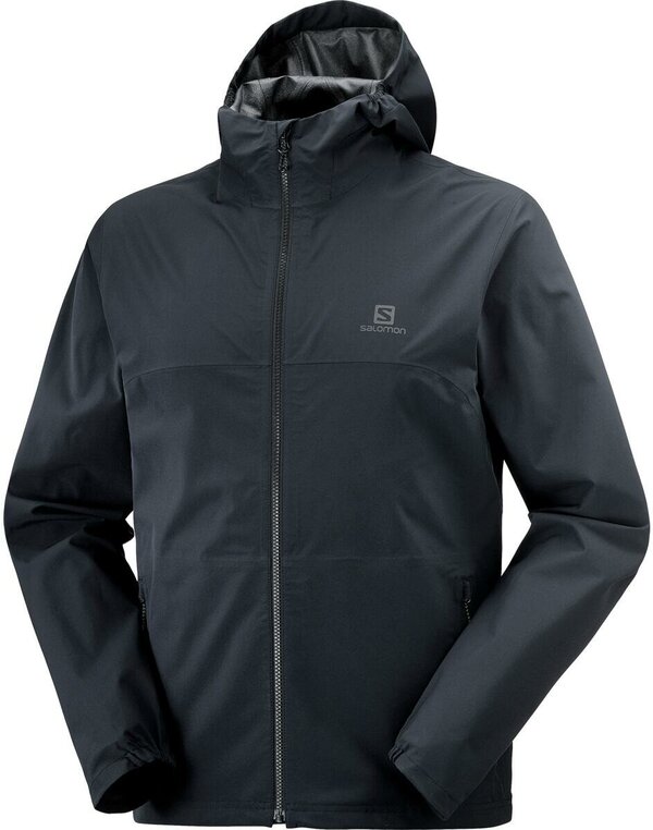 Куртка Salomon ESSENTIAL WP 2.5L, средней длины, мембранная, влагоотводящая, ветрозащитная