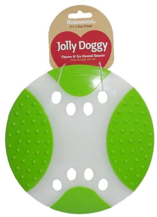 Rosewood Jolly Doggy Игрушка д/собак Летающая тарелка 23см - фото №2