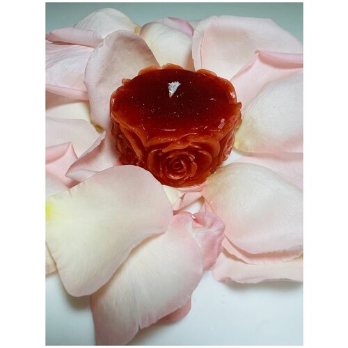 Свеча ручной работы Роза