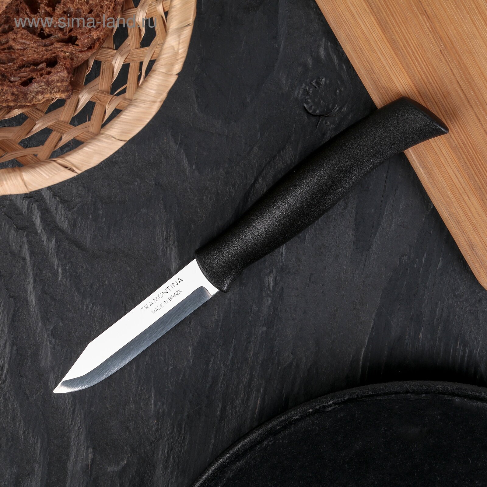 Нож кухонный TRAMONTINA Athus для овощей лезвие 75 см сталь AISI 420