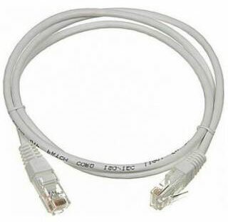 Патч-корд RJ45 - RJ45, 4 пары, UTP, категория 6, 7 м, серый, TWT - фото №3