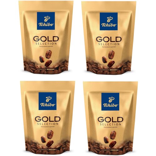 Кофе растворимый Tchibo Gold Selection 150г, 4 шт