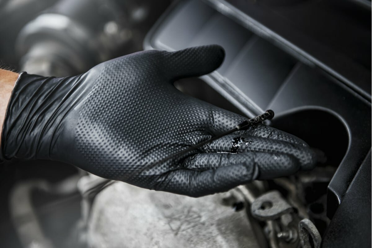Gogrip Профессиональные нитриловые перчатки, черные, размер XXL, 25 пар. RP30023006_0001