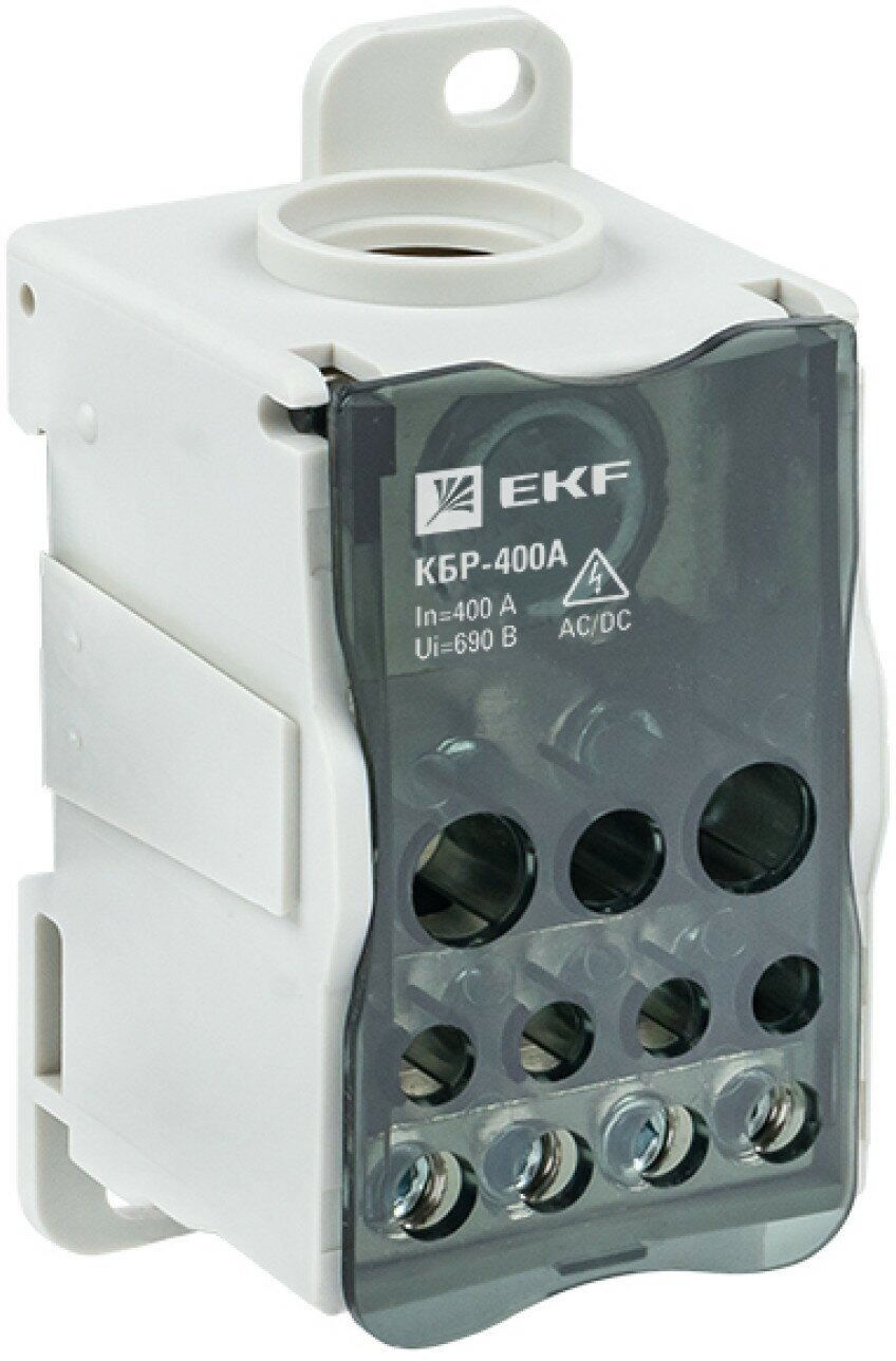 Блок распределительный КБР на DIN-рейку и монтажную панель 400A EKF PROxima