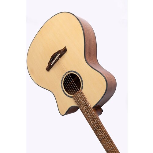 Sevillia DS-385 SNT Гитара акустическая шестиструнная бридж archtop для джаз гитары с роликовыми сиденьями розовое дерево